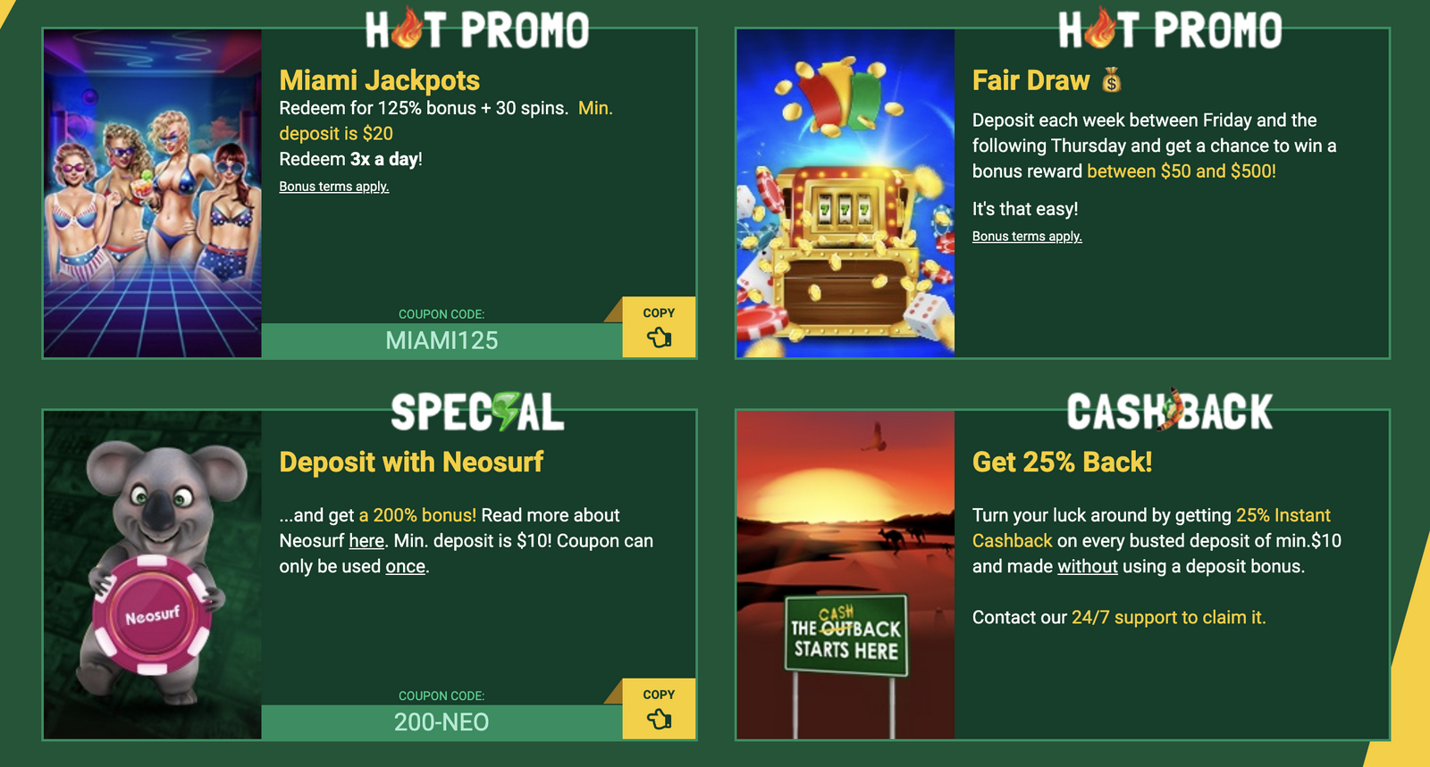 Fair GO Casino Promo